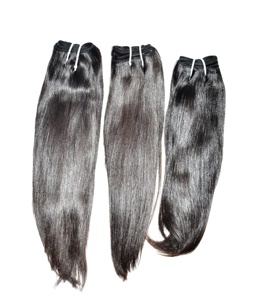 Cuticule alignée 100% vente en gros brut vierge droite non traitée vietnamien couleur naturelle cheveux femmes noires extensions de cheveux humains - Product Image 2