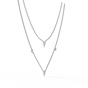 Collier en or 18 carats avec diamant cultivé en laboratoire pour femmes - Product Image 1