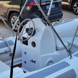 ZHENBO 12ft fibre de verre rigide gonflable V <span class=keywords><strong>coque</strong></span> RIB360 bateau certifié CE <span class=keywords><strong>360</strong></span> pêche marine Hypalon bateau à côtes pour les eaux océaniques - Product Image 4