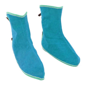 รองเท้าเซฟตี้หนังวัวแยกสำหรับงานหนักป้องกันเท้าของช่างเชื่อมพร้อมเสื้อผ้าป้องกันประกายไฟสำหรับคนงาน - Product Image 3