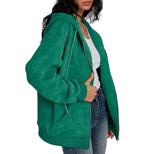 Gran oferta, sudaderas con capucha con cremallera y lavado ácido para hombre, ajuste de gran tamaño, diseño personalizado, Logo, ropa de calle, ropa de gimnasio, chaquetas con capucha y cremallera para hombre - Product Image 3