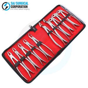 Kit de 10 pinces essentielles pour cabinet dentaire, design personnalisé, instruments en acier inoxydable certifiés CE, homologués CE - Product Image 2