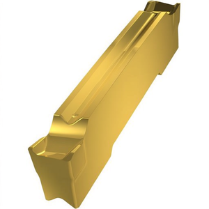 Inserto Indexable ISO GL3-D300G02L12-PRG8330 de 3 mm de Ancho con Recubrimiento PVD Dorado para Herramienta de Torneado, Paquete de 10 - Product Image 2