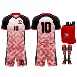 Meilleur design d'uniformes de football pour hommes Maillot de football de la plus haute qualité pour adultes Chemises à découpe automatisée Tops Maillot de football - Product Image 1