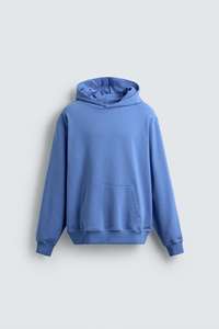 Sudadera con Capucha Unisex de Felpa Gruesa de 360 g/m², 100 % Algodón, con Lavado Ácido Decolorado al Sol, Forro Sólido, Talla Grande - Product Image 4