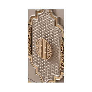 Juego de Dormitorio Queen Size de Estilo Contemporáneo con Diseño Tallado Elegante y Detalles en MDF, Fabricación Turca, Solo Venta al Por Mayor - Product Image 4