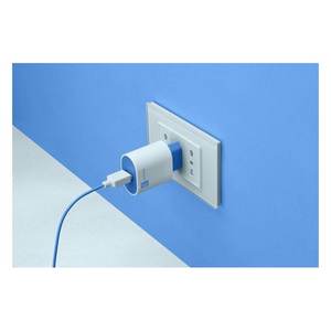 Cargador USB Tipo-A de 12W STYLECOLOR, Cable Azul ACHUSBSMART12WB para Cargar Smartphones - Product Image 3