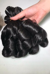 Paquetes SDD rizados sin pegamento de alta calidad, 100% cabello humano vietnamita a precio mayorista - Product Image 3