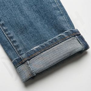 Pantalones Vaqueros de Pierna Ancha de Cintura Media para Mujer, Nuevo Estilo Único y Personalizado, Moda Urbana, Vaqueros de Mezclilla para Mujer - Product Image 6