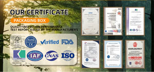 Boîte-cadeau en carton rigide de luxe <span class=keywords><strong>avec</strong></span> logo personnalisé, blanc et noir, pliable, pour les petites entreprises - Product Image 6