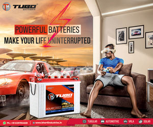 Batterie solaire tubulaire TUBO Home 12V 225Ah C10, unité d'alimentation à longue autonomie, stockage d'énergie à cycle profond, onduleur, bloc d'alimentation, haute - Product Image 5