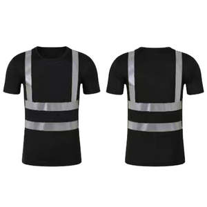 Camiseta de Seguridad Reflectante de Alta Visibilidad, Manga Corta, Verde Fluorescente, Personalizada, para Venta al por Mayor - Product Image 6