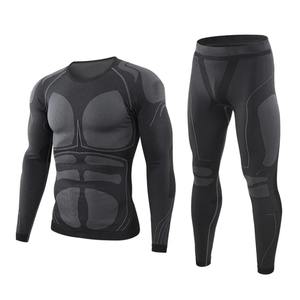 Ensemble de compression pour hommes léger et respirant de haute qualité confortable ensemble de yoga de compression de style unique à la mode pour hommes - Product Image 4