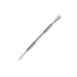 Empujadores de uñas profesionales, pinzas para cutículas de alta calidad, empujadores de cutículas de borde afilado con lima de uñas - Product Image 3