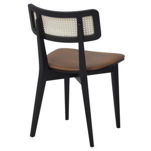 Chaise de loisirs simple confortable en bois massif avec coussins beiges pour la maison, le salon ou l'hôtel Design moderne - Product Image 3