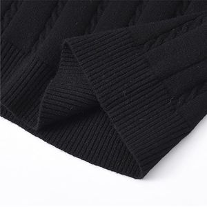 Vêtement de rue unisexe en viscose/coton tricoté, coupe ajustée, nouvelle arrivée 2025, col en V, respirant, pour homme, hiver, devant - Product Image 3