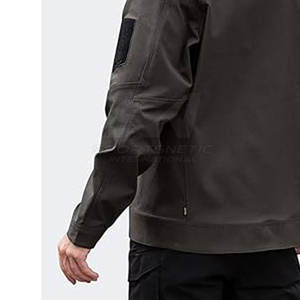 Chaqueta Táctica Ligera y Transpirable, Tejido Resistente al Agua con Capucha y Cintura Ajustable para Ropa Deportiva - Product Image 5