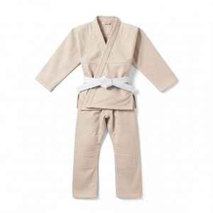 Kimono de Jiu Jitsu de la Mejor Calidad, Color Piel, Uniforme de Grappling Cómodo y Duradero de Modal, Conjuntos de Trajes de Artes Marciales con Diseño Personalizado - Product Image 1