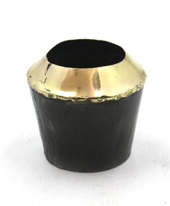 Florero de diseño de lujo, maceta de hierro/latón antiguo negro, uso para mesa, decoración navideña hecha a mano a granel - Product Image 5