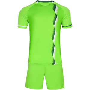 Nuevo diseño personalizado Club fútbol Jerseys traje sublimación fútbol desgaste transpirable equipo de fútbol uniforme conjunto completo Kit - Product Image 2