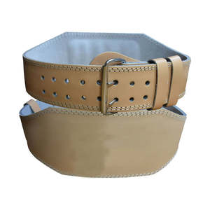 Ceinture de musculation de haute qualité, best-seller, pour hommes et femmes, ceinture de musculation en cuir, boucle à levier en acier, durable, pour le bas du dos - Product Image 3