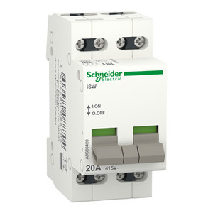 Interruttori Sezionatori SCHNEIDER ELECTRIC A9S60420 Acti9 ISW a 4 Poli 20A 415V - Product Image 1