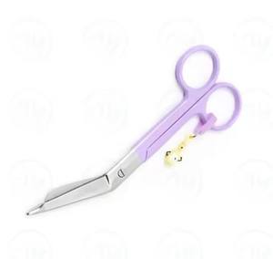 Tijeras de Enfermera de Acero de la Mejor Calidad al por Mayor y Tijeras para Vendas Lister de 14.5 cm con Logotipo de Goma Personalizado - Product Image 5