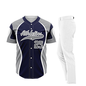 DELAWARE INDUSTRIES Conjunto de Uniforme de Béisbol para Hombre, Estilo Americano, Alta Calidad, Personalizable, Tallas Grandes, Mangas Cortas, Transpirable - Product Image 4