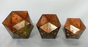 Iron Handmade Home Decor <b>Table</b> Top Decor <b>Christmas</b> Bowl Votive Candle Pillar Holder Stand Wedding Decorative <b>Gift</b> Grid Cutting - Product Image 6