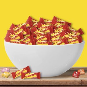 STARBURST Original Fun Size Individually Wrapped <b>Chewy</b> Party Favor Candy Bulk Box, 4 Pound Box - Product Image 2