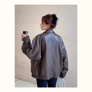 Chaqueta a cuadros de franela con forro de lana de Invierno para mujer con botón, Chaqueta de manga larga con capucha, suéter para mujer, abrigo, Chaqueta estilo motocicleta - Product Image 5