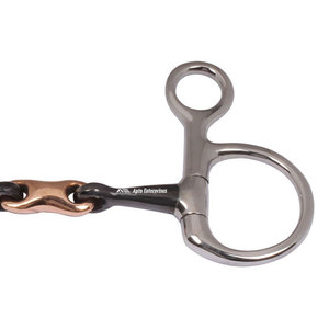 Broca para montar a caballo Baucher de alta calidad, acero inoxidable duradero con acción suave para un entrenamiento cómodo y efectivo - Product Image 3