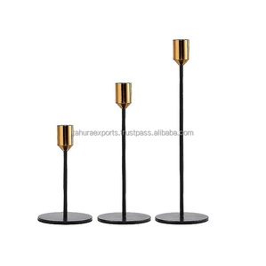 Candelabro de Metal de diseño antiguo para el hogar, Hotel, vajilla personalizable, decoración decorativa para el hogar, candelabro de Metal de Navidad - Product Image 2