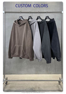 เสื้อฮู้ดของผู้ชายผ้าฟลีซผ้าฝ้าย100% บ็อกซี่เกรดดีพิมพ์ลายวินเทจสำหรับฤดูหนาว - Product Image 4