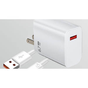 อะแดปเตอร์ชาร์จเร็ว USB 67W สำหรับ Xiaomi 14 13 12 11 10 Ultra Redmi Note 12T 13 Pro Turbo ตัวเรือนอะลูมิเนียมอัลลอยด์ พอร์ต Type-C หัวปลั๊กแบบ US รองรับอินพุต 0.5A - Product Image 1