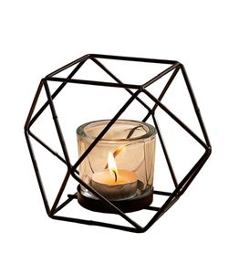 High Quality Black Metal <b>Candle</b> Holder <b>Set</b> Versatile Decoration for Everyday Use Christmas for Housewarming <b>Gift</b> Wholesale - Product Image 5