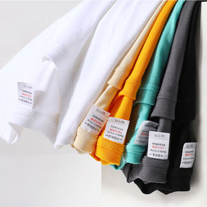 T-shirts pour hommes Pour Hommes T-shirt personnalisé T-shirts en coton uni Vente en gros T-shirt blanc T-shirt unisexe en coton T-shirt pour hommes - Product Image 4