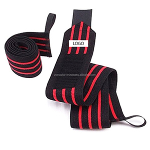 Poignets en nylon personnalisables Fitness Training Powerlifting Gym Benching Soutien de la force Protection contre les surcharges musculaires Logo - Product Image 1