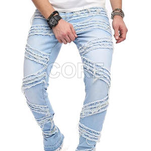 กางเกงผู้ชายแบบซ้อนกันกางเกงผู้ชายซักได้ทำจากปากีสถาน - Product Image 2