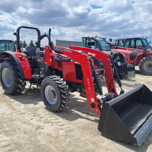 2020 Massey Ferguson 4707 Wheel Tractor Open ROPS MFWD R-4 <b>Tires</b> 100hp Rated Power Engine Motor Gear Pump Bearing Used Product - Product Image 2