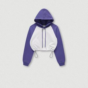 Sweat à capuche pour femme à manches longues de haute qualité fabriqué sur mesure par un fabricant pakistanais avec logo personnalisé, couleur unie, pull à prix avantageux - Product Image 5