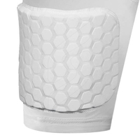 Shorts de football compressifs rembourrés personnalisés pour hommes, 5 coussinets intégrés, respirants, anti-humidité, séchage rapide, UPF 50, tailles adultes et grandes tailles
