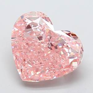 Diamante Rosa Intenso de Laboratorio, Corte Corazón, 5.51 ct, VS1 - Product Image 1