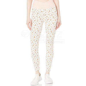 Mallas de mujer de cintura alta con tela elástica y diseño ajustado para yoga, fitness y uso diario, mallas de mujer - Product Image 1