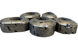 Porte-bougie en pierre naturelle de haute qualité Pyrite Porte-bougie en cristal naturel Pierre précieuse Cristal Reiki Guérison Fournisseur en gros - Product Image 6