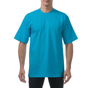 Camiseta holgada de cuello redondo para hombre, camisa con estampado de media manga, ajustada y holgada, camisetas teñidas - Product Image 6