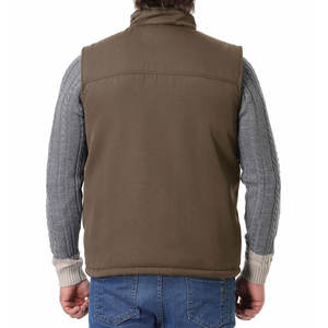 Chaleco de Lona para Hombre, Diseño Único 2026, Precio Económico al por Mayor, 100% Algodón, Transpirable, Estilo Urbano Informal - Product Image 2