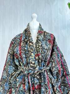 Conjuntos étnicos de Kimono Kantha de alta tendencia para mujer, fajas de chaqueta hasta la rodilla personalizadas para fiesta en la playa, estilos indios - Product Image 3