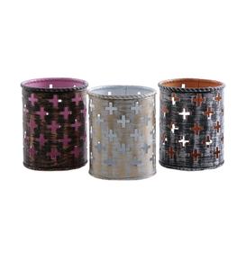 Excellente conception bougie photophore en métal votive multicolore ronde votive pour noël et mariage événement fête décor de table - Product Image 1