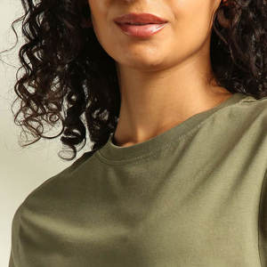 T-shirts pour femmes en gros personnalisés, prix bas, design OEM, t-shirt pour femmes 2025 - Product Image 4